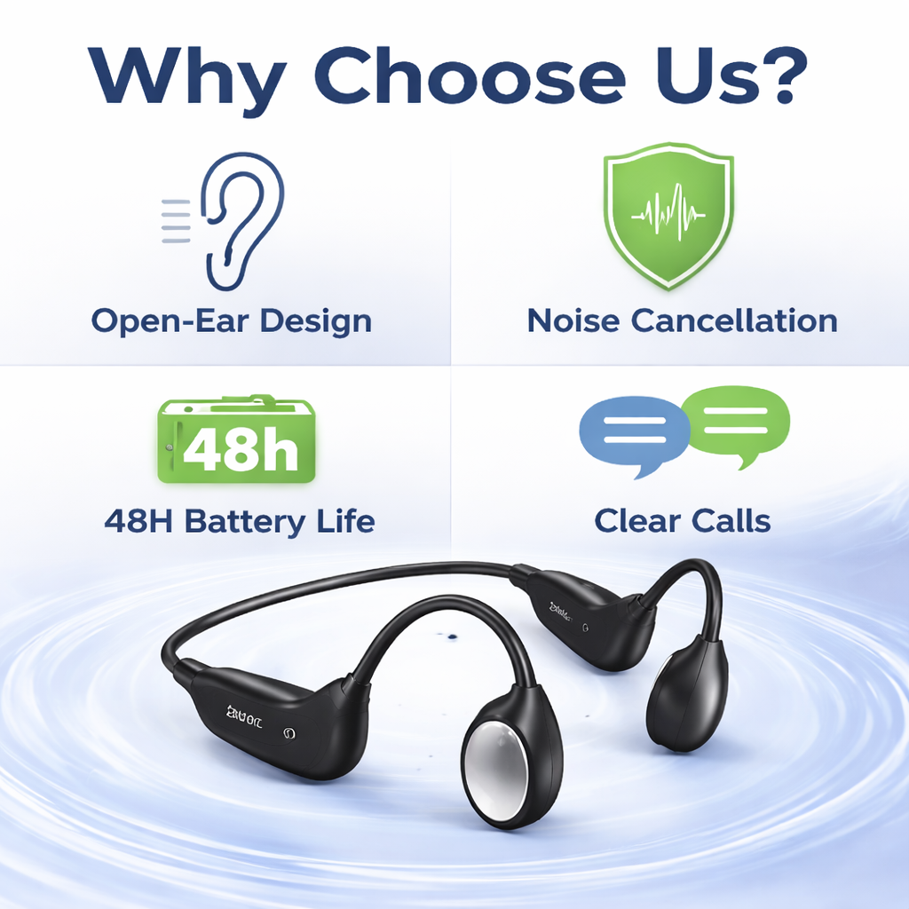 ๐ฅ Final 2 Hours : Only Limited Stock Left๐๐ง๐ถ๐๐ผ๐ฟ๐น๐ฑโข Bone Conduction Smart Hearing Headphones