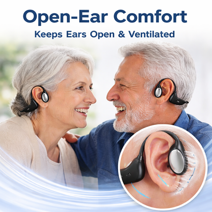 Final 2 Hours : Only Limited Stock Left🏆𝗧𝗶𝘄𝗼𝗿𝗹𝗱™ Bone Conduction Smart Hearing Headphones
