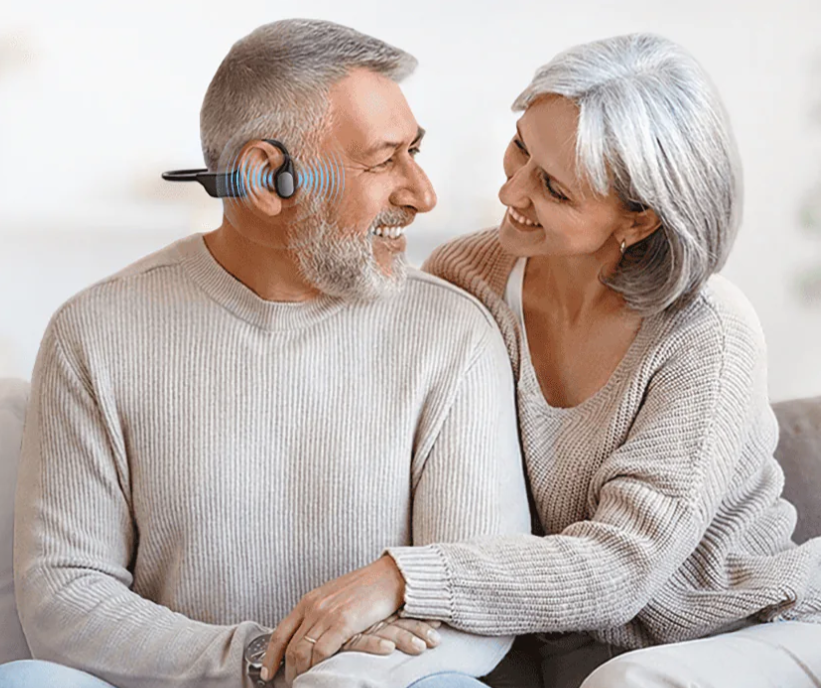 🔥 Pryxo™ Open-Ear Bone Conduction Hearing Aids